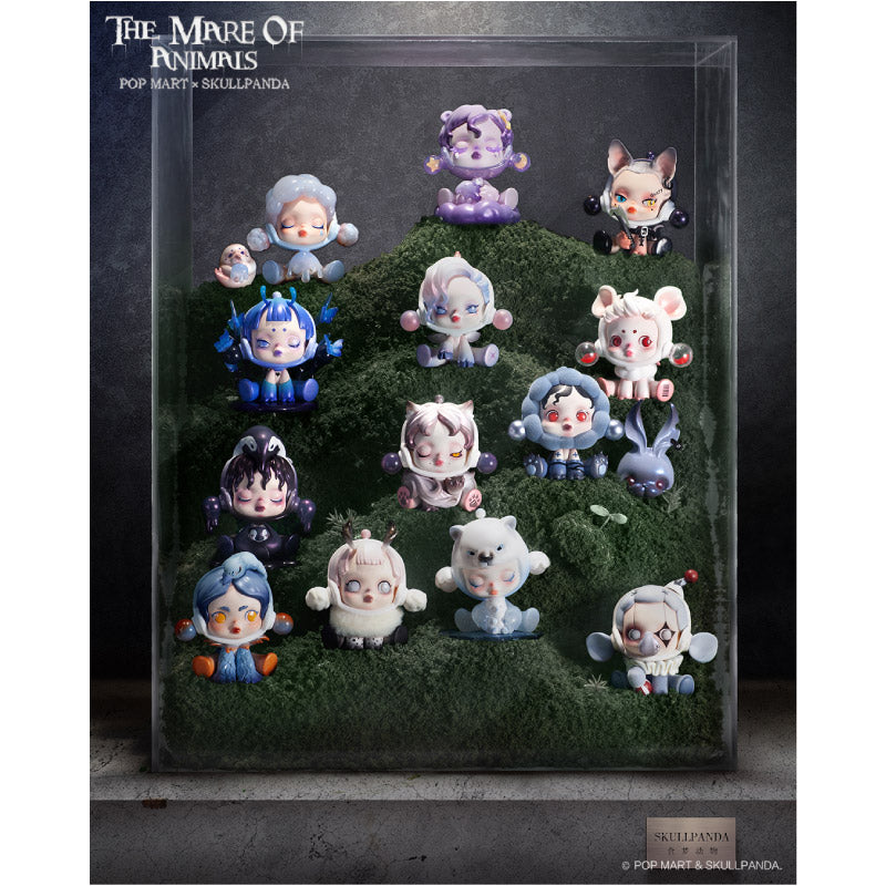 Skullpanda Animated Animal - Mô hình Blind Box Thú Hóa Thân - POP MART