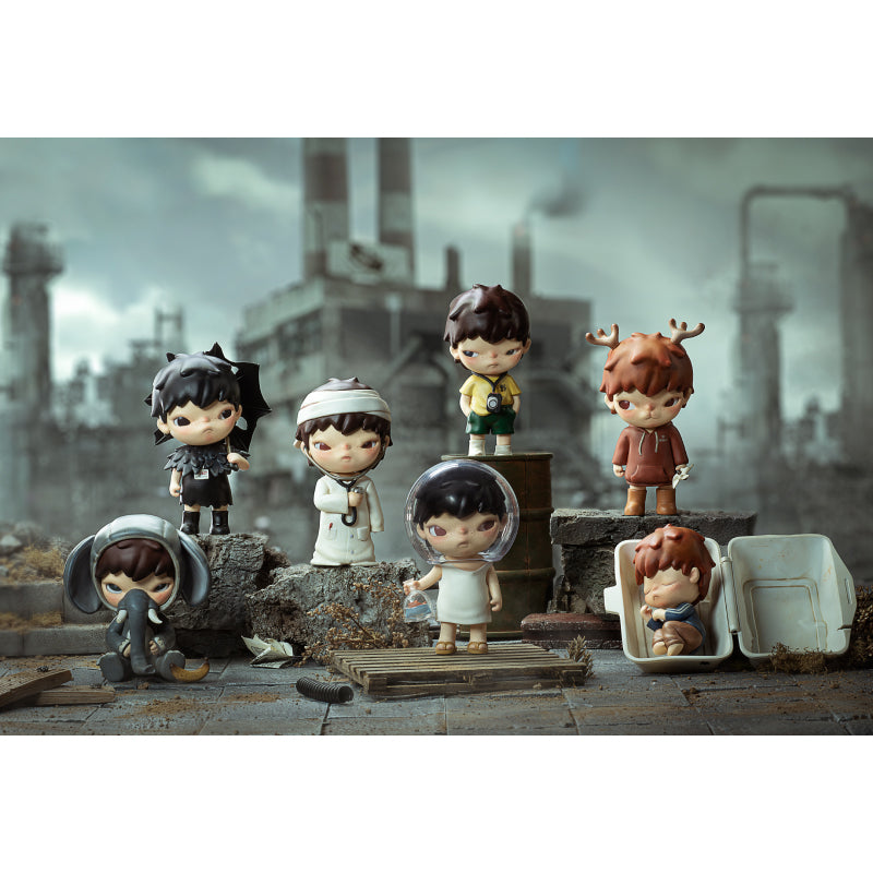 Hirono Grass Mop Indoor Greenhouse - Mô hình Art Toy Blind Box - POP MART