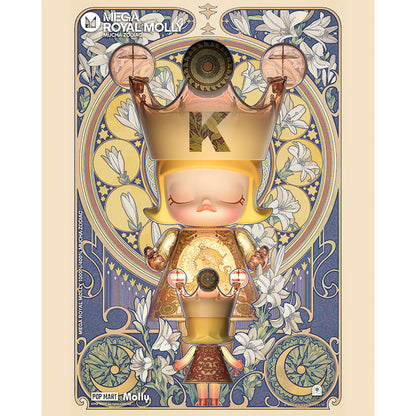Mega Royal Molly 400% Mucha Zodiac - Mô hình Art Toy - POP MART