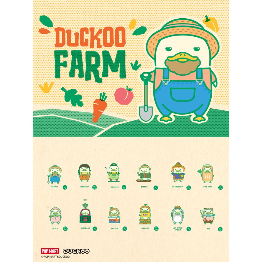 DUCKOO FARM - Mô hình Blind Box chính hãng - POP MART 6941848238412