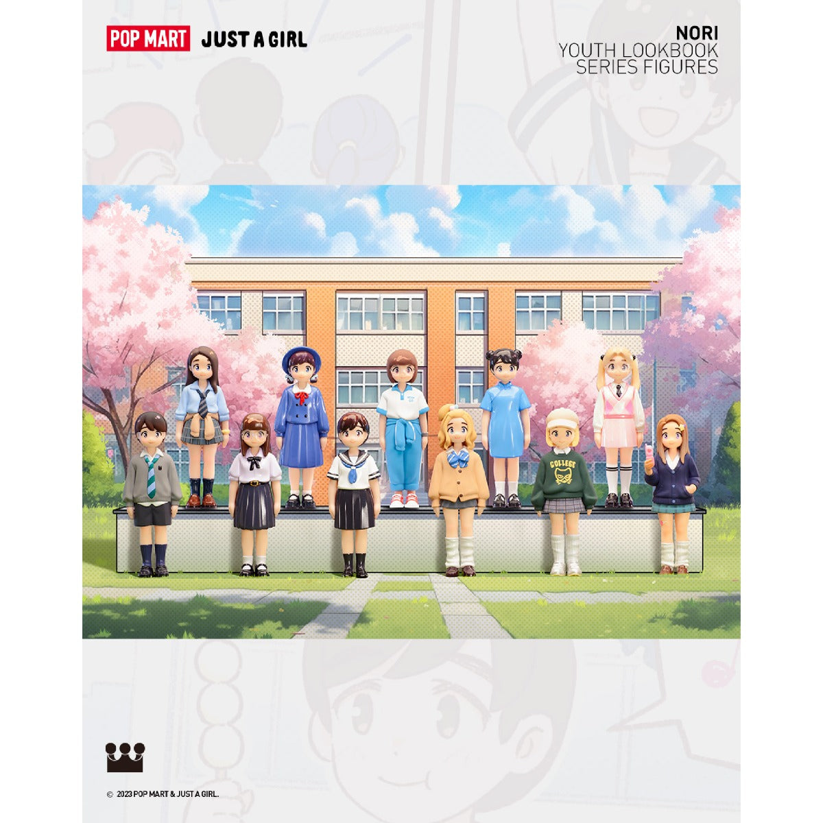 Nori Youth Lookbook - Mô hình Blind Box Art Toy - POP MART