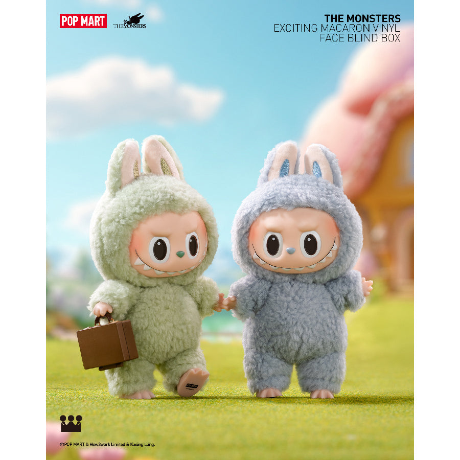 The Monster Tasty Macarons Vinyl Face - Mô hình nhồi bông Blind Box Labubu - POP MART