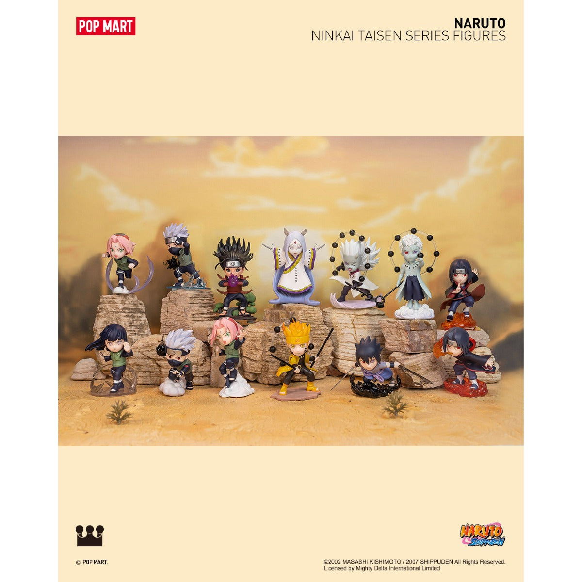 Naruto Ninkai Taisen Model - Mô hình Blind Box chính hãng - POP MART