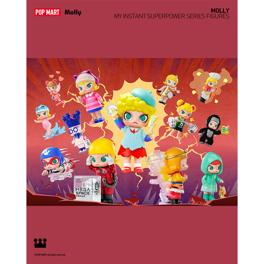 Molly My Instant Superpower Figures - Mô hình Blind Box Art Toy - POP MART