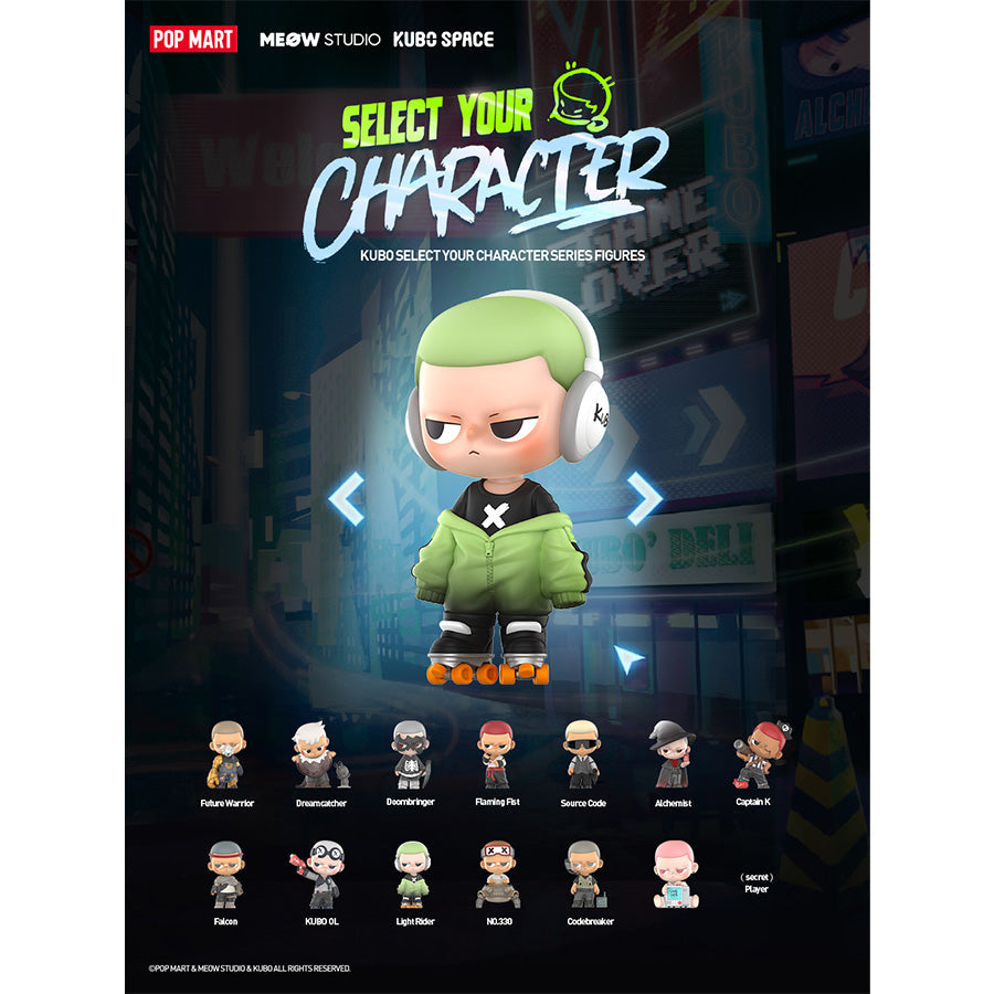 Kubo Select Your Character Figures - Mô hình Blind Box Art Toy - POP MART