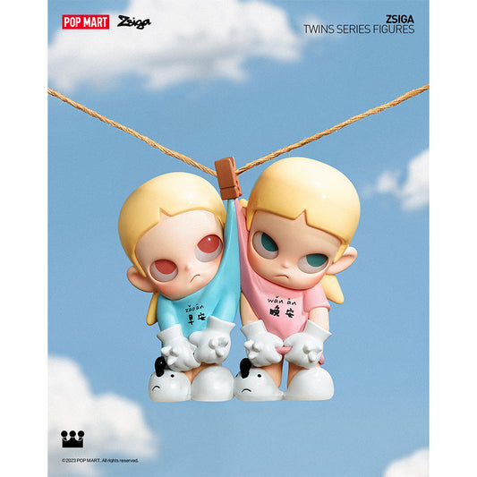 Zsiga Twins Figures - Mô hình Blind Box Art Toy - POP MART