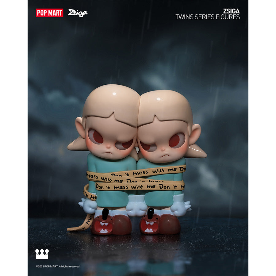 Zsiga Twins Figures - Mô hình Blind Box Art Toy - POP MART