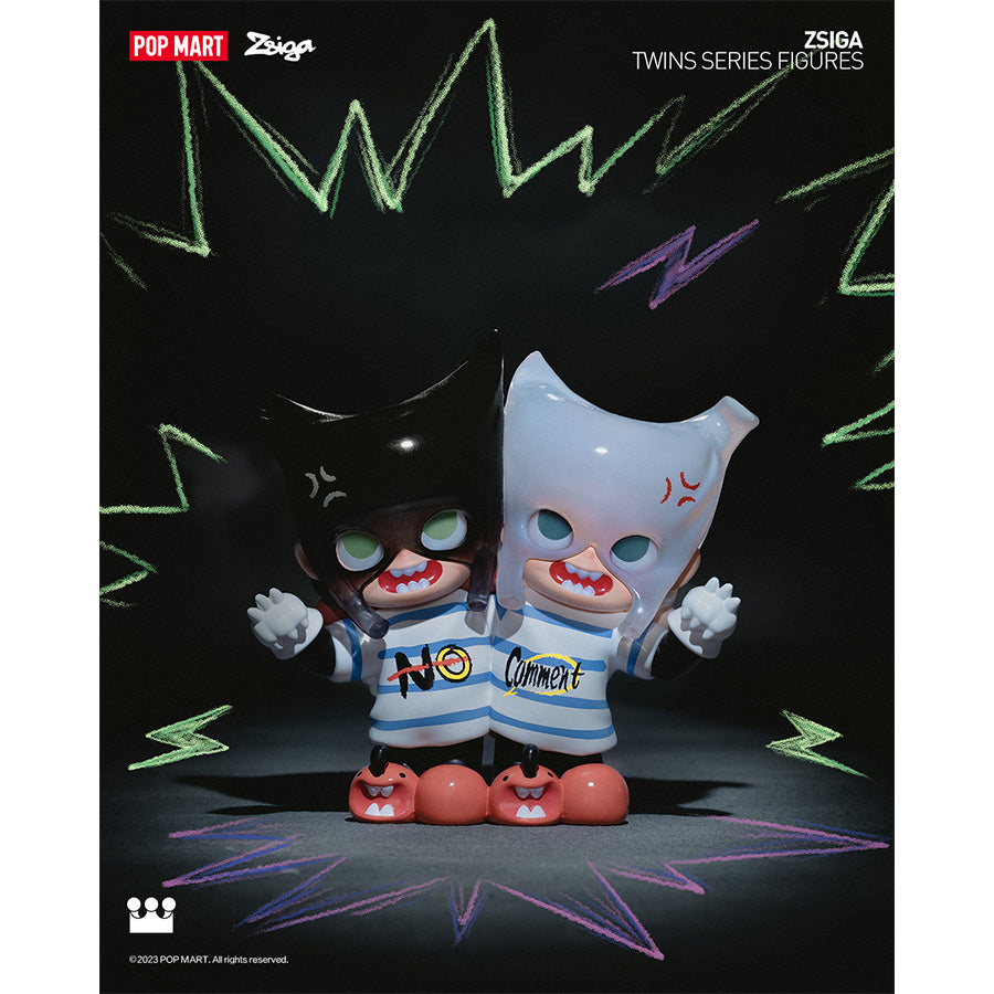 Zsiga Twins Figures - Mô hình Blind Box Art Toy - POP MART