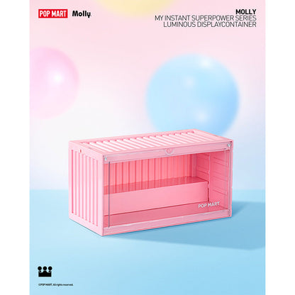 POP MART Molly My Instant Superpower Luminous Display Box - Hộp trưng bày phát sáng - POP MART