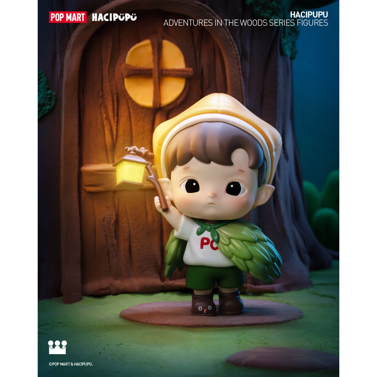 HACIPUPU Adventures In The Woods Series Figures - Mô hình Blind Box - POP MART