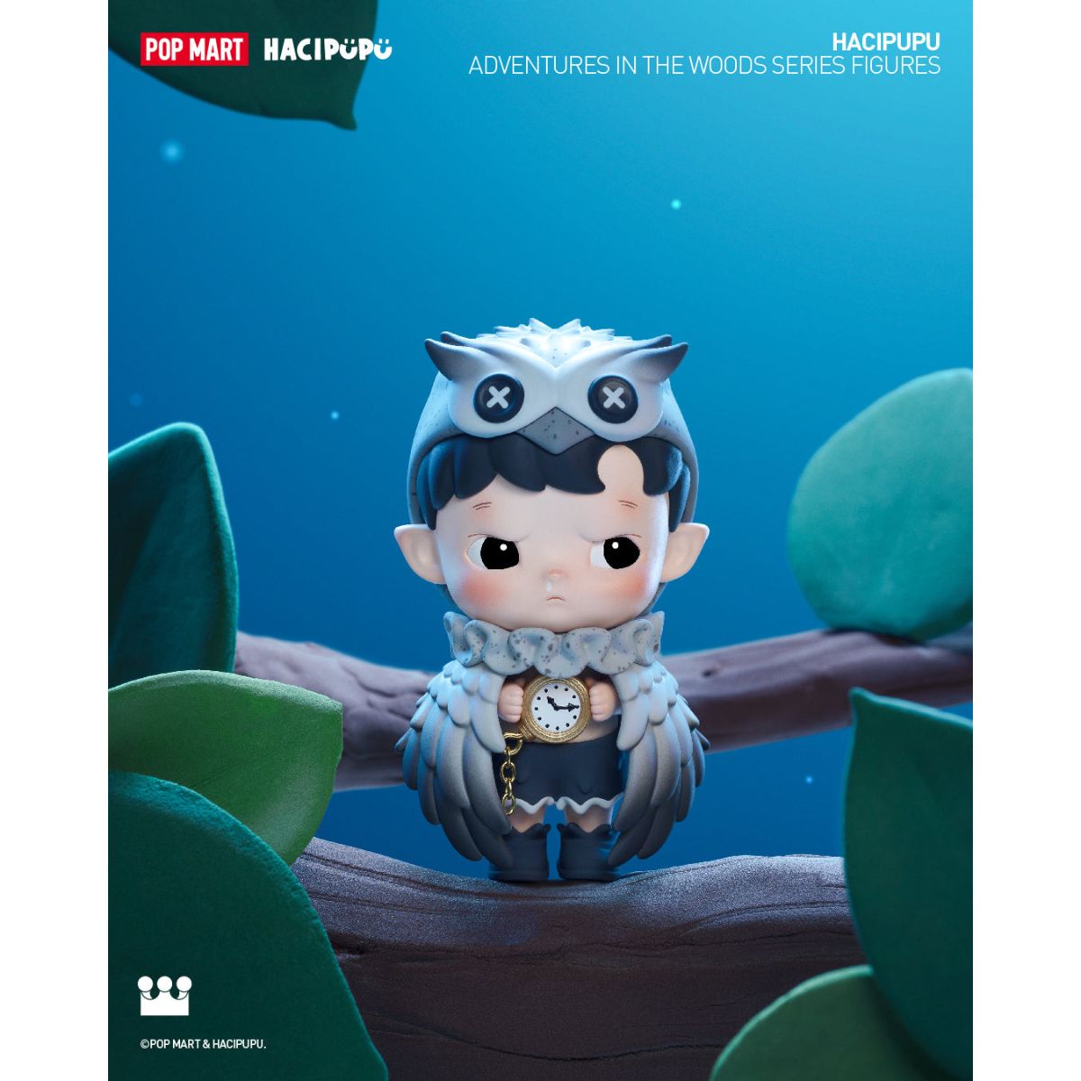 HACIPUPU Adventures In The Woods Series Figures - Mô hình Blind Box - POP MART