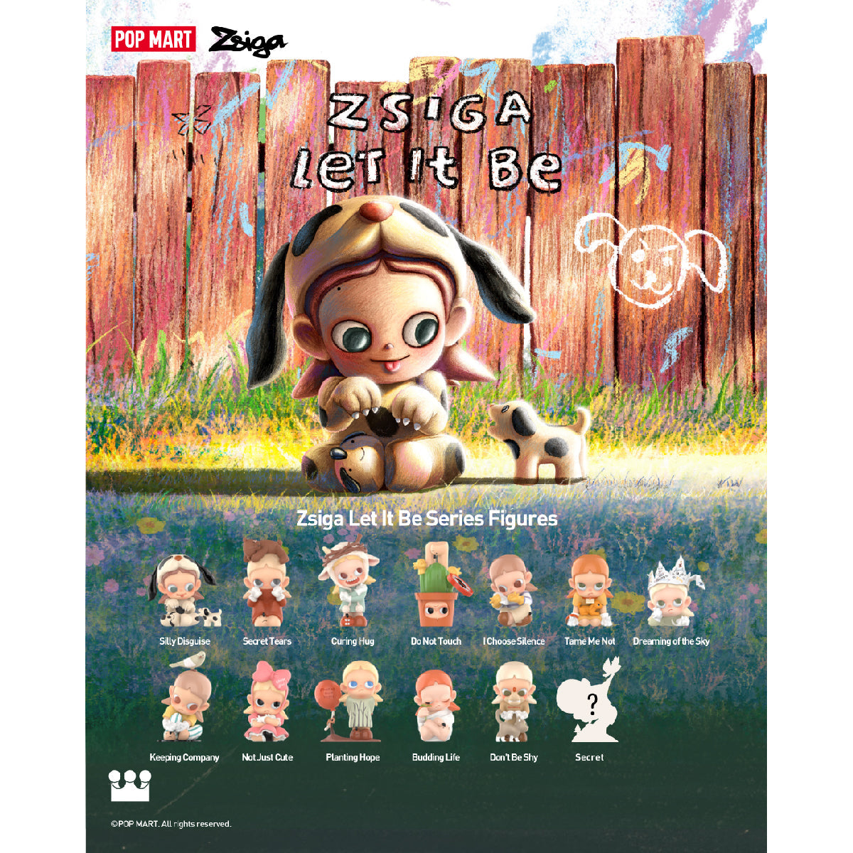 Model Zsiga Let It Be Series Figures - Mô hình Blind Box Art Toy - POP MART