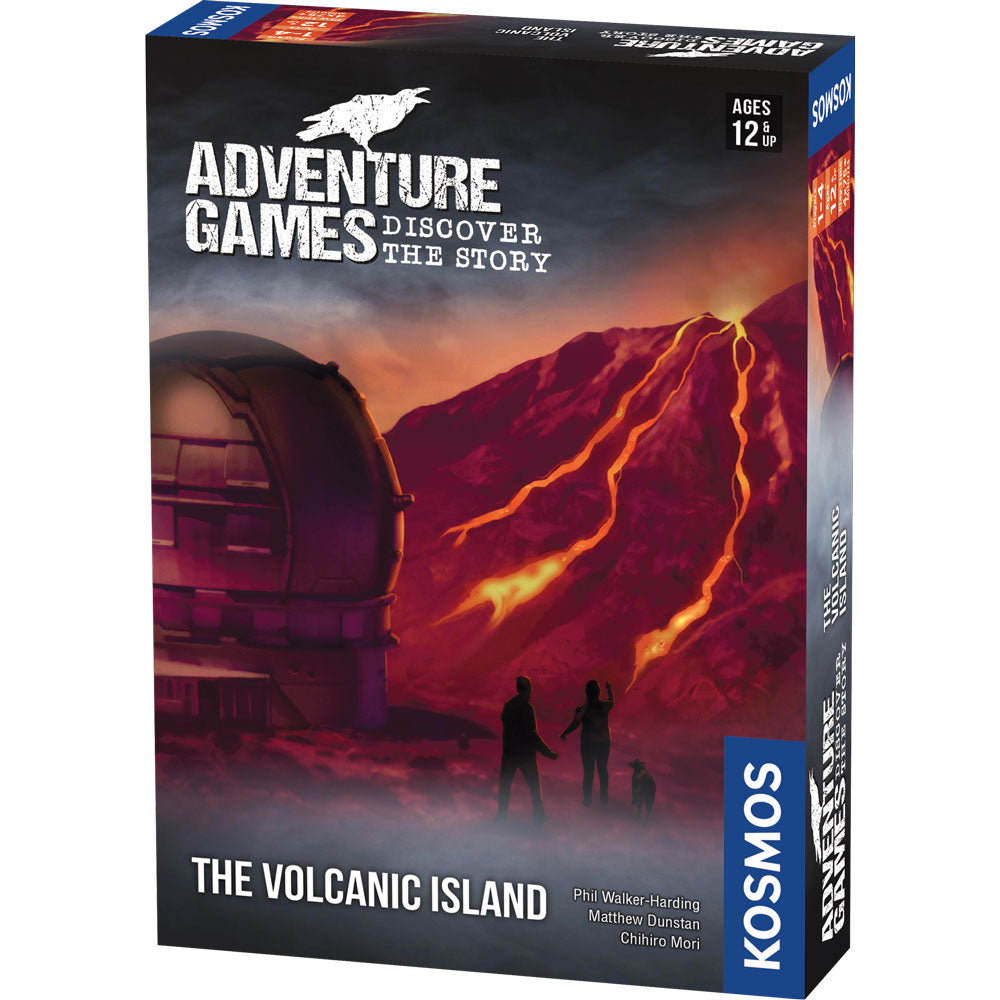 Adventure Games: The Volcanic Island - Board Game Nhập Vai Kể Chuyện - Thames & Kosmos