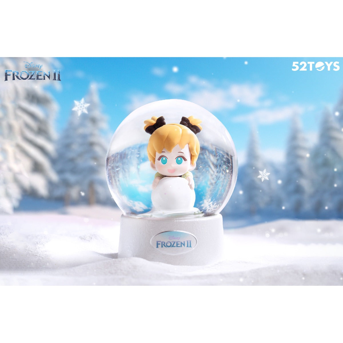 Disney Frozen Snowball Model - Mô hình quả cầu tuyết Blind Box - 52TOYS