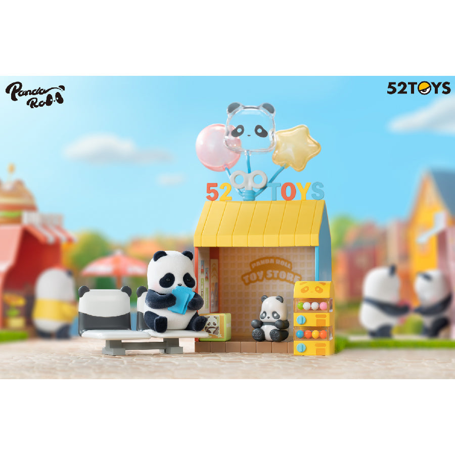 Panda Roll Shopping Street Series - Mô hình Blind Box Gấu trúc - 52TOYS