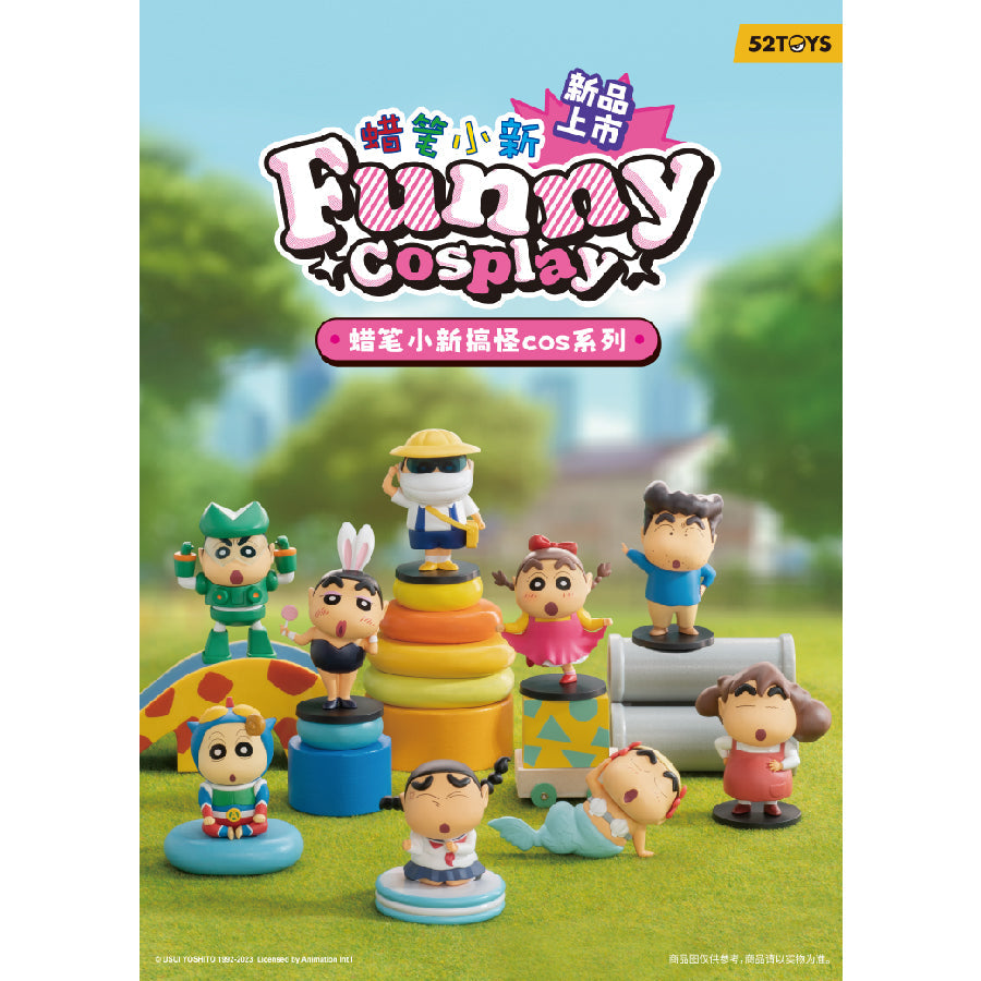 CRAYON SHIN-CHAN Funny Cosplay - Mô hình Blind Box - 52TOYS