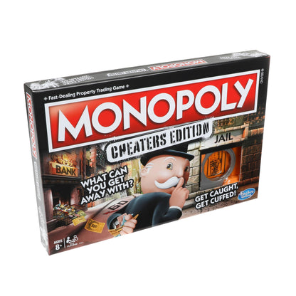 Cờ Tỷ Phú Monopoly Cheaters Edition - Phiên Bản Phá Luật (Kèm Còng Tay)