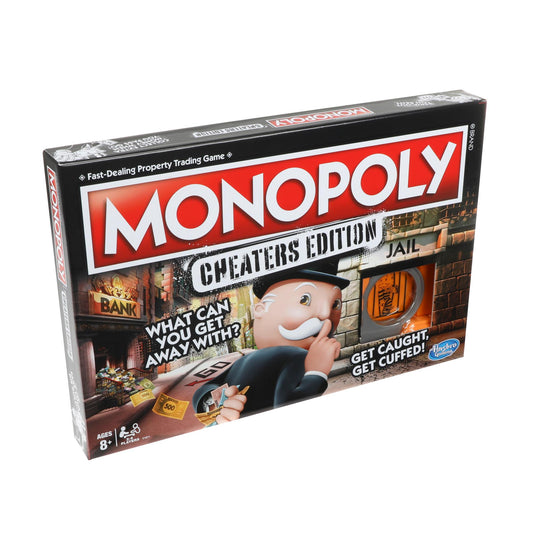 Cờ Tỷ Phú Monopoly Cheaters Edition - Phiên Bản Phá Luật (Kèm Còng Tay)