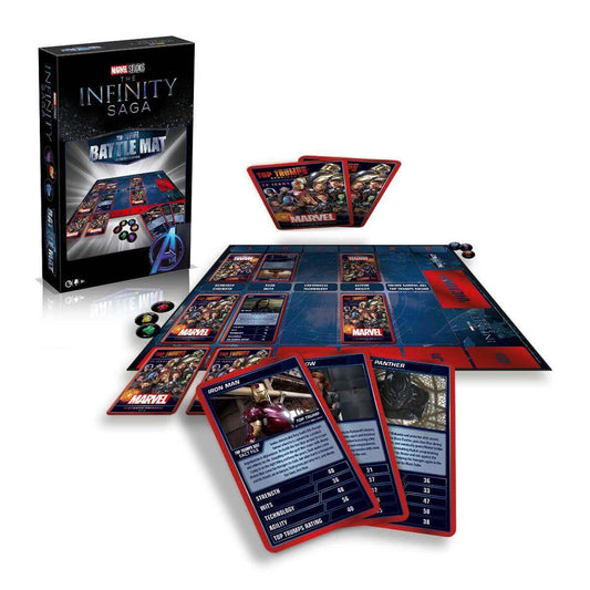 Marvel Top Trumps Battle Mat Card Game - Board Game Thẻ Bài Chiến Thuật - Winning Moves - Hình ảnh chi tiết 2