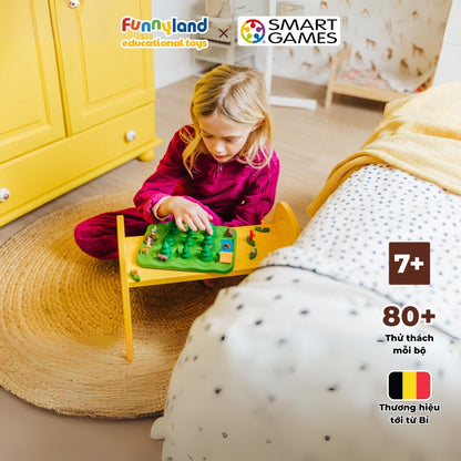 Đồ chơi thông minh Smartgames Thử Thách Bánh Xe Rừng Xanh