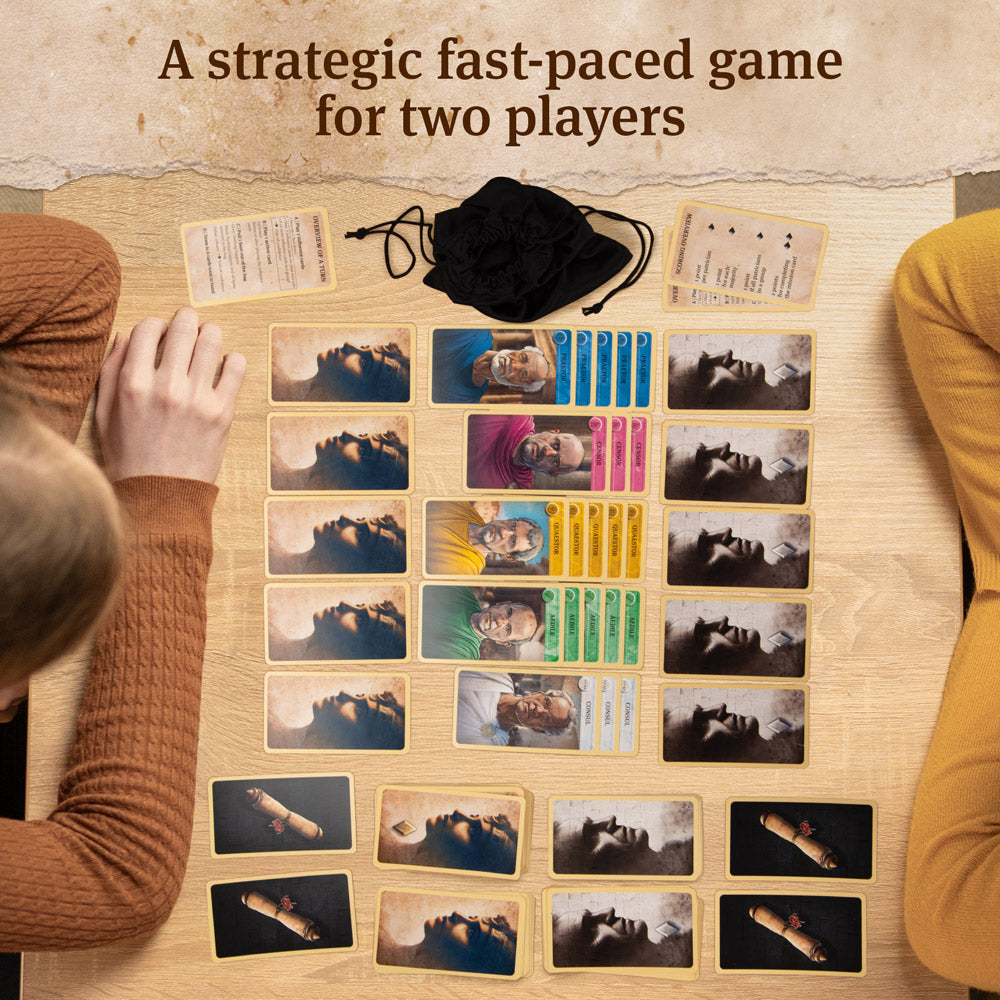 Caesar & Cleopatra - Board Game Chiến Thuật Thẻ Bài 2 Người - Thames & Kosmos - Hình ảnh bổ sung 6
