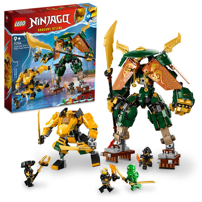 LEGO® NINJAGO® Lloyd and Arin’s Ninja Team Mechs - Bộ Đồ Chơi Lắp Ráp Robot Đội Ninja - LEGO 71794 LEGO - ảnh 3 - LEGO Buildi