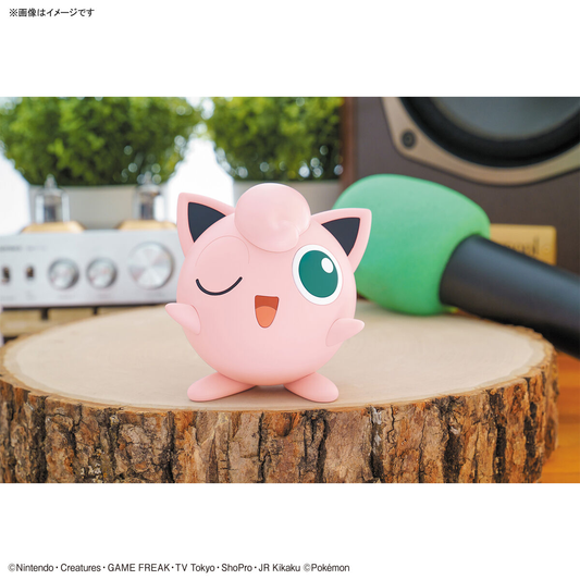 PLAMO QUICK 09 JIGGLYPUFF - Mô hình lắp ráp Pokémon - Bandai Model Kit