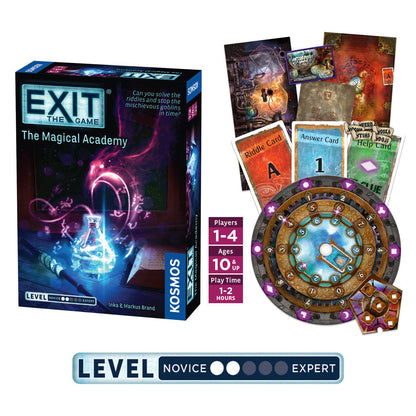 EXIT: Season 6 Three-Pack: The Hunt Through Amsterdam, Prison Break, The Magical Academy - Bộ 3 Trò Chơi Thoát Hiểm Escape Room - Thames & Kosmos - Hình ảnh bổ sung 5