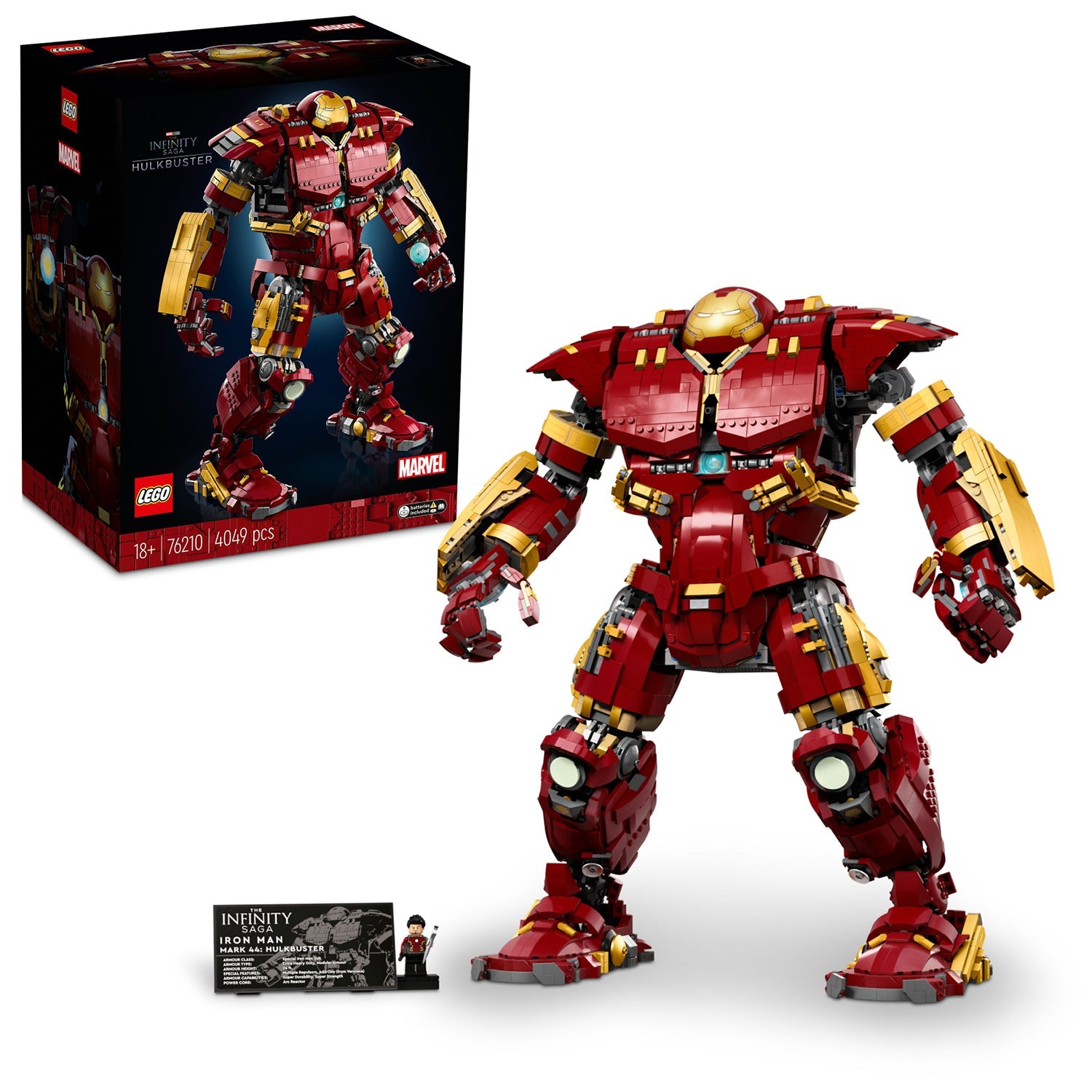 LEGO® Marvel Hulkbuster - Mô Hình Lắp Ráp Giáp Hulkbuster MK44 (76210) - LEGO LEGO - ảnh 2 - LEGO Marvel