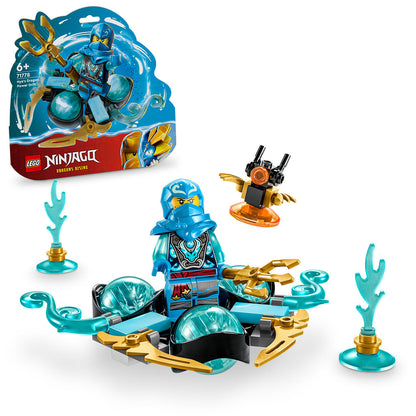 LEGO® NINJAGO® Nya’s Dragon Power Spinjitzu Drift - Đồ chơi lắp ráp Con quay Ninja - Chính hãng LEGO 71778 - Hình ảnh bổ sung 9