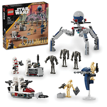 LEGO® Star Wars™ Clone Trooper™ & Battle Droid™ Battle Pack - Bộ Đồ Chơi Lắp Ráp Trận Chiến LEGO 75372