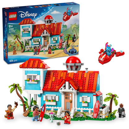 LEGO® Disney™ Lilo and Stitch Beach House - Đồ Chơi Lắp Ráp Ngôi Nhà Bãi Biển LEGO 43268