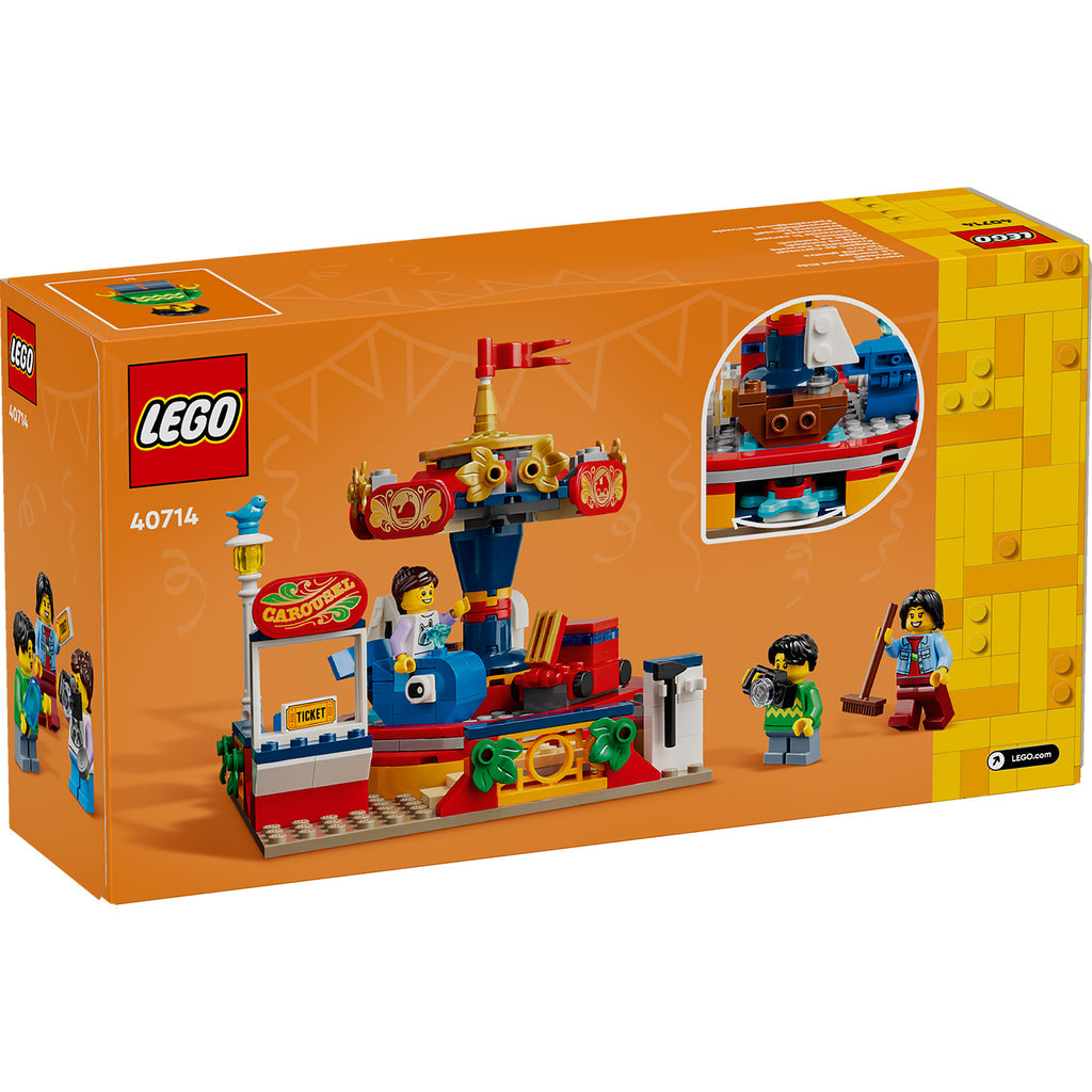 LEGO® Carousel Ride - Đồ Chơi Lắp Ráp Vòng Quay Ngựa Gỗ LEGO 40714 - Hình ảnh bổ sung 6