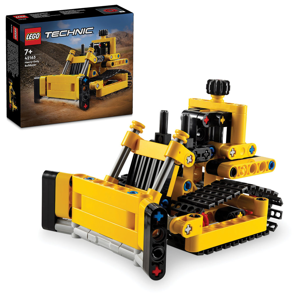 LEGO® Technic™ Heavy-Duty Bulldozer - Đồ chơi lắp ráp Xe Ủi Đất Hạng Nặng LEGO 42163 LEGO - ảnh 3 - LEGO