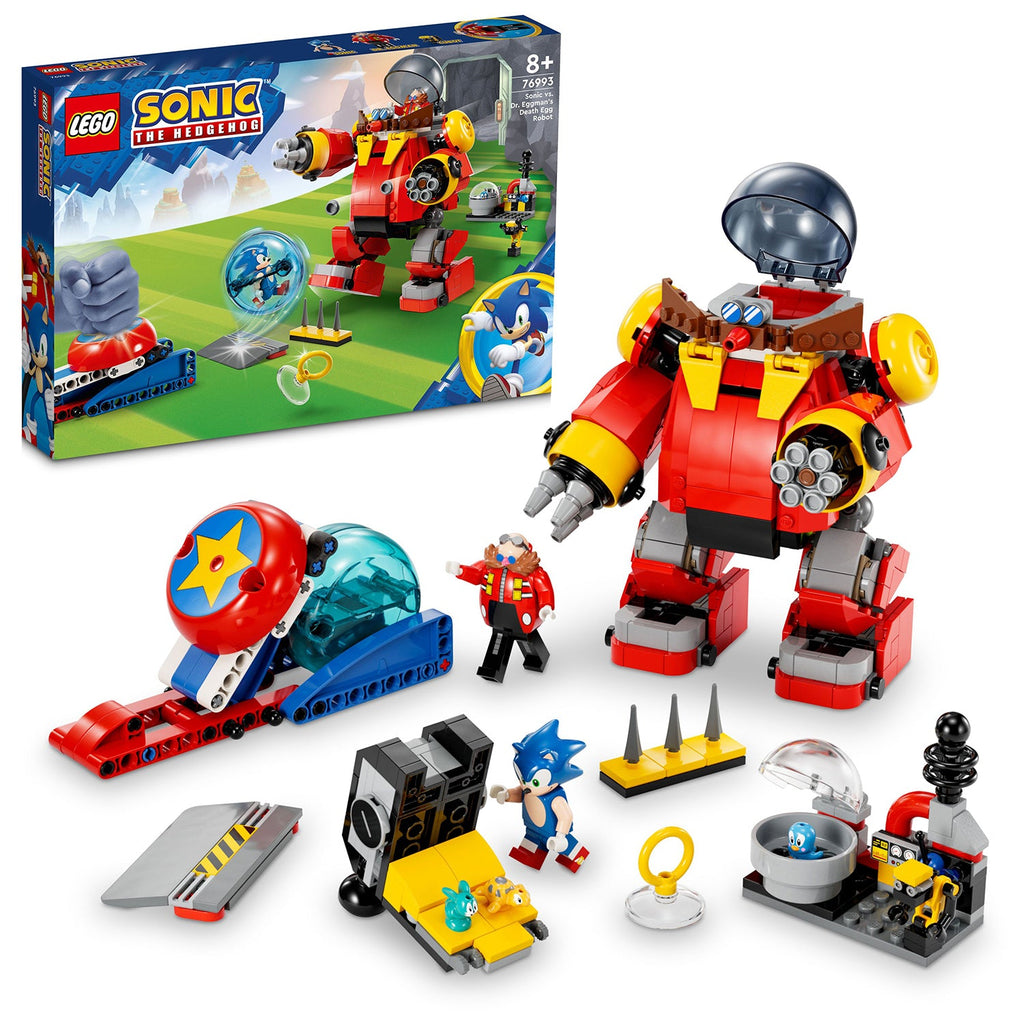 LEGO® Sonic the Hedgehog™ Sonic vs. Dr. Eggman's Death Egg Robot - Đồ chơi lắp ráp LEGO 76993 LEGO - ảnh 3 - Building Sets