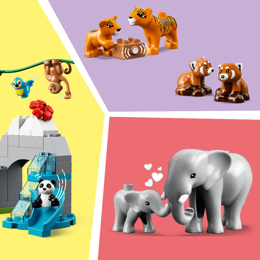 LEGO® DUPLO™ Wild Animals of Asia - Đồ Chơi Lắp Ráp Động Vật Hoang Dã Châu Á - LEGO 10974 LEGO - ảnh 1 - Lego