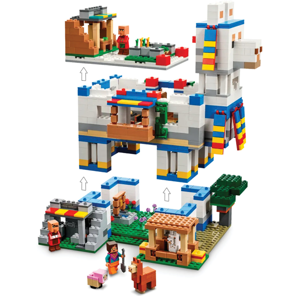 LEGO® Minecraft® The Llama Village - Bộ Lắp Ráp Ngôi Làng Llama 21188 - Hình ảnh bổ sung 6