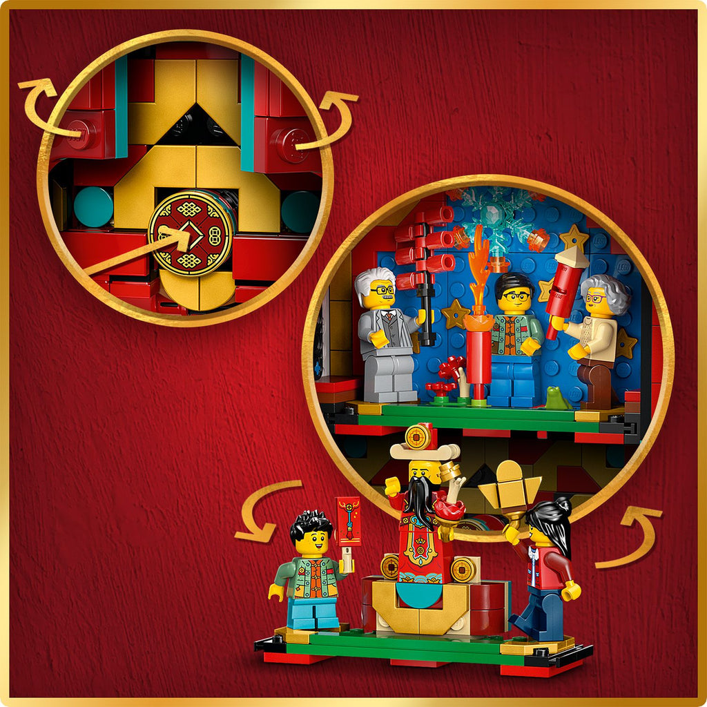 LEGO® Spring Festival Fortune Firecracker - Mô Hình Pháo Tết May Mắn - LEGO 80118 - Hình ảnh bổ sung 6