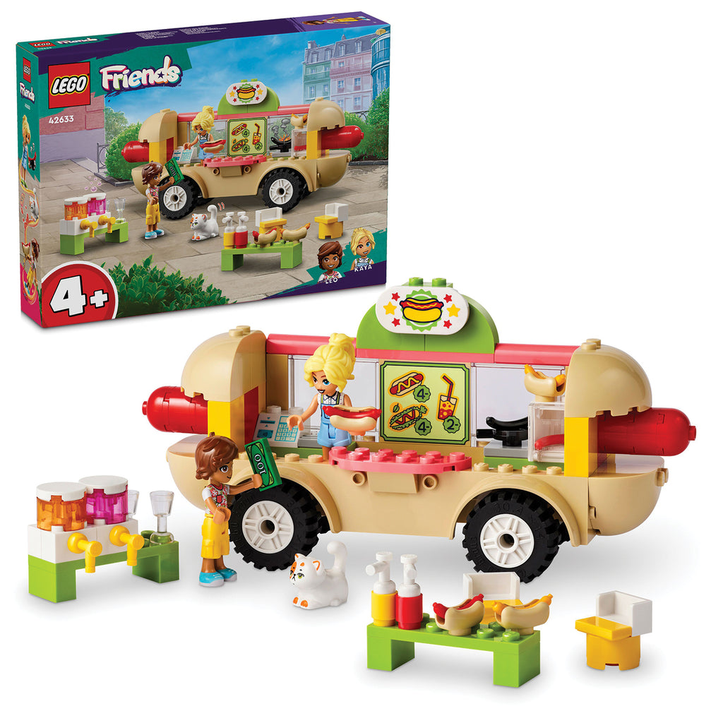 LEGO® Friends™ Hot Dog Food Truck - Đồ chơi lắp ráp Xe Bán Xúc Xích LEGO 42633 - Hình ảnh bổ sung 9