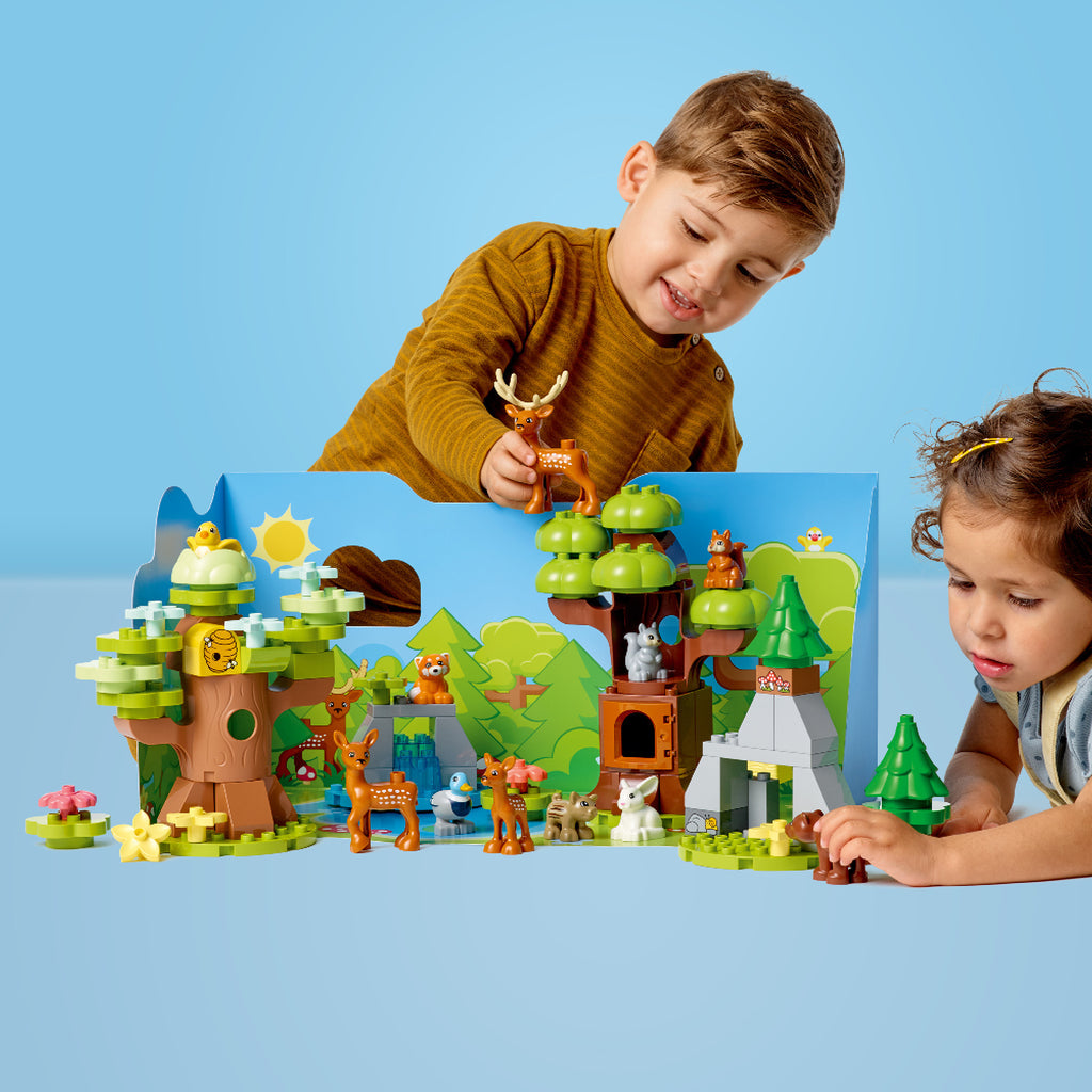 LEGO® DUPLO™ Wild Animals of Europe - Đồ chơi lắp ráp Động vật Châu Âu 10979 - Hình ảnh bổ sung 5