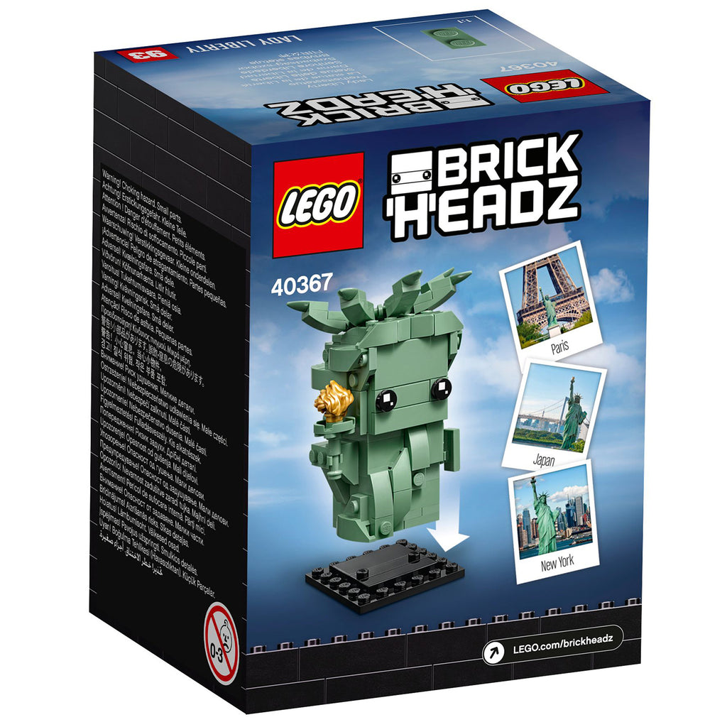 LEGO® Brickheadz™ Lady Liberty - Mô hình lắp ráp Tượng Nữ Thần Tự Do - LEGO 40367 - Hình ảnh bổ sung 6