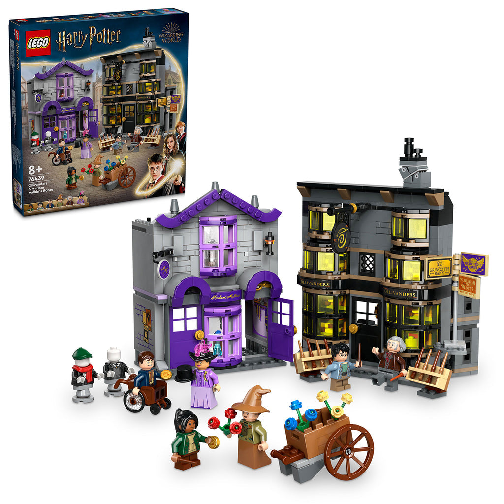 LEGO® Harry Potter™ Ollivanders™ & Madam Malkin's Robes - Đồ Chơi Lắp Ráp Hẻm Xéo (76439) LEGO - ảnh 3 - Lego Construction Se