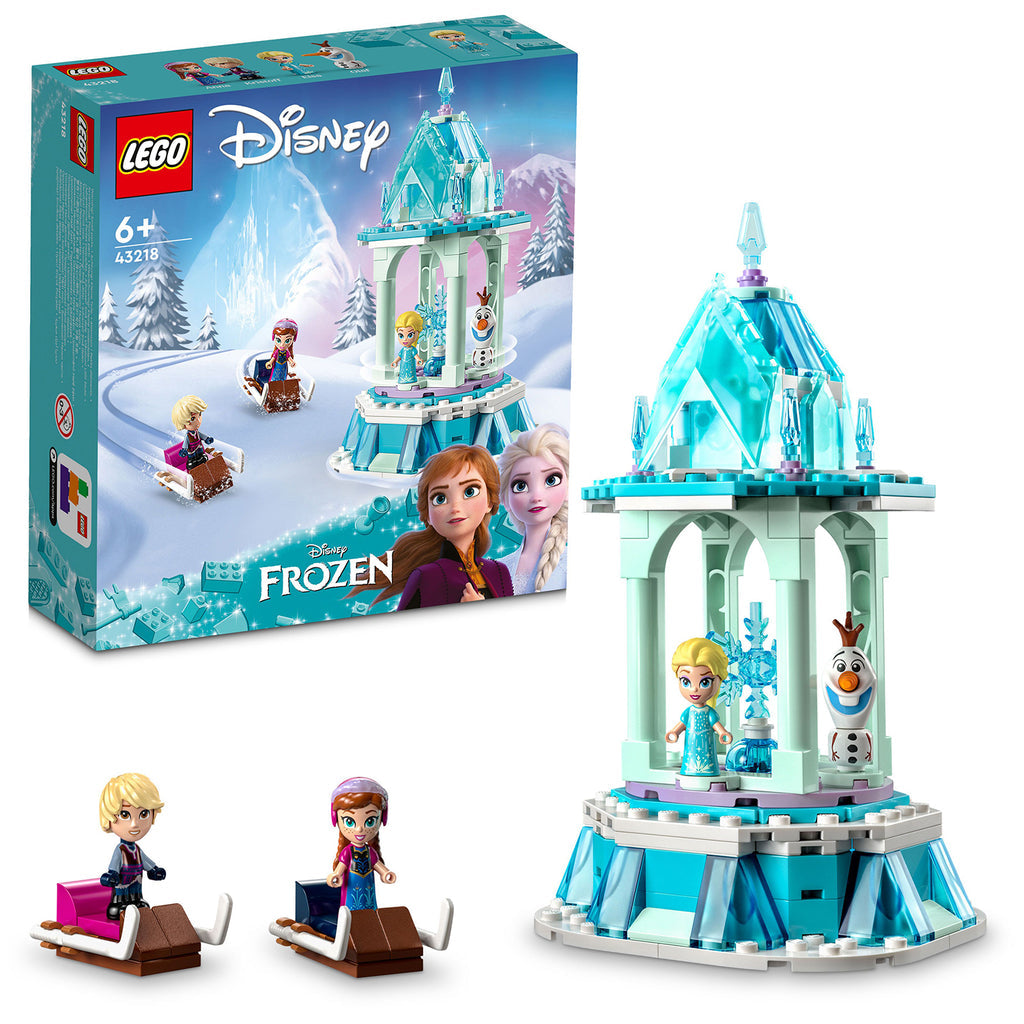 LEGO® Disney™ Anna and Elsa’s Magical Carousel - Bộ Đồ Chơi Lắp Ráp Vòng Quay Phép Thuật Frozen - LEGO 43218 LEGO - ảnh 5 - L