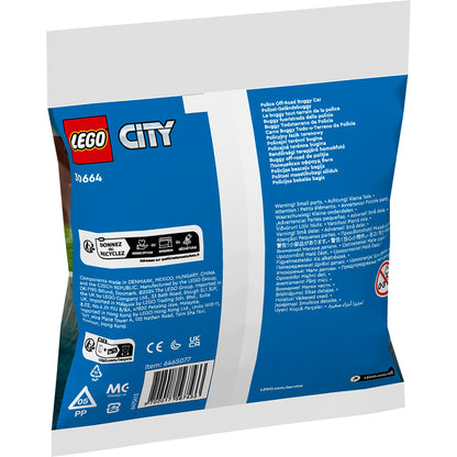 LEGO® City Police Off-Road Buggy Car - Đồ Chơi Lắp Ráp Xe Cảnh Sát Địa Hình - LEGO 30664