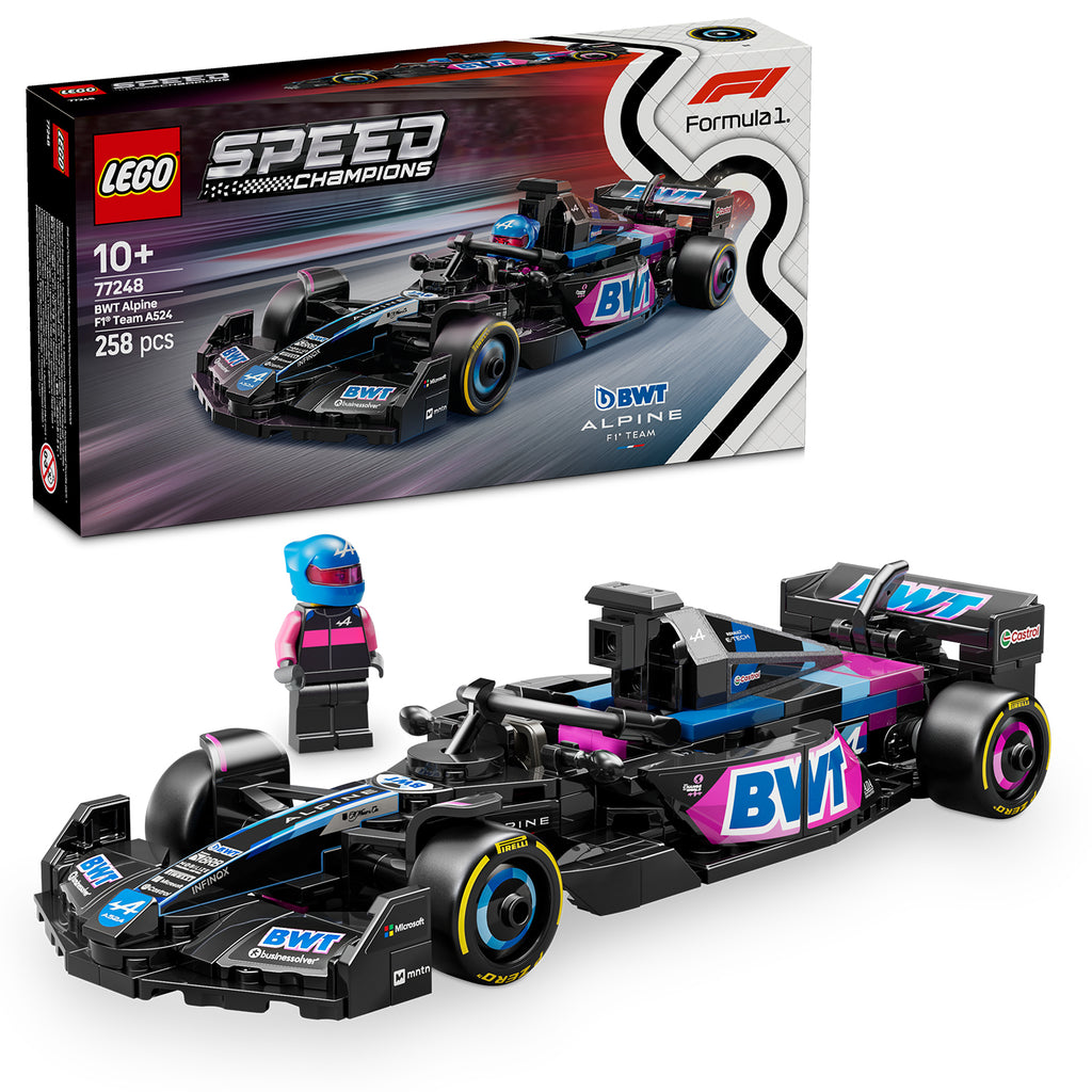 LEGO® Speed Champions - BWT Alpine F1® Team A524 Race Car Đồ Chơi Lắp Ráp Xe Đua F1 LEGO - ảnh 1 - Lego Speed Champions