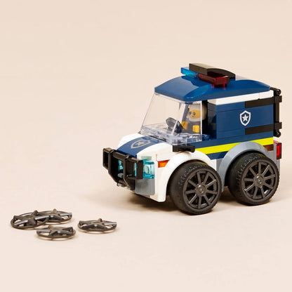 LEGO® City Rides – Police Truck Xe Tải Cảnh Sát Đồ Chơi LEGO 60481 - Hình ảnh bổ sung 6