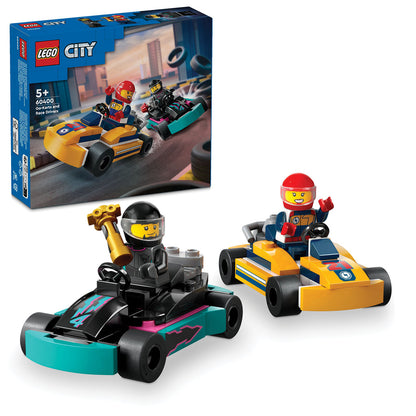 LEGO® City Go-Karts and Race Drivers - Đồ chơi lắp ráp xe đua - LEGO 60400 - Hình ảnh bổ sung 9