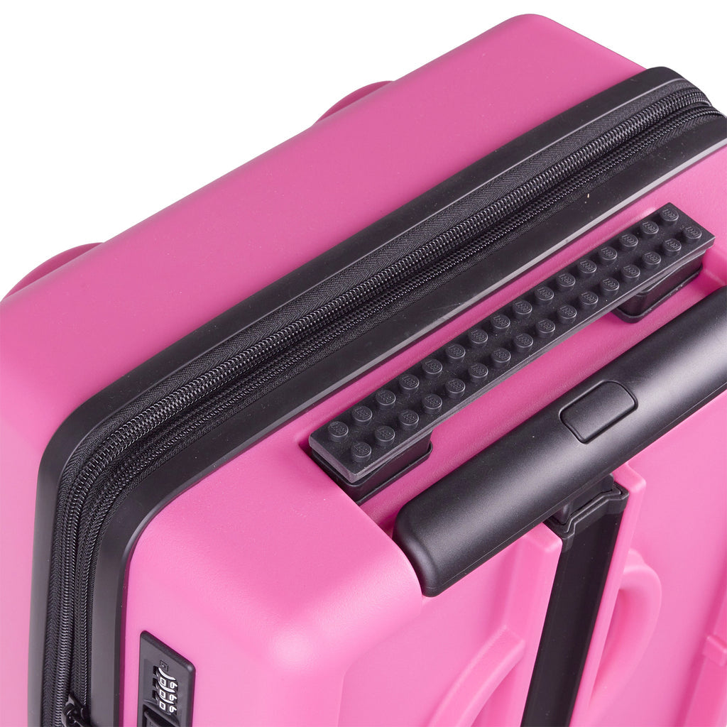 LEGO Signature Brick 2x3 Trolley Expandable Luggage - Bright Purple - Vali Kéo Du Lịch Mở Rộng LEGO - Hình ảnh bổ sung 6