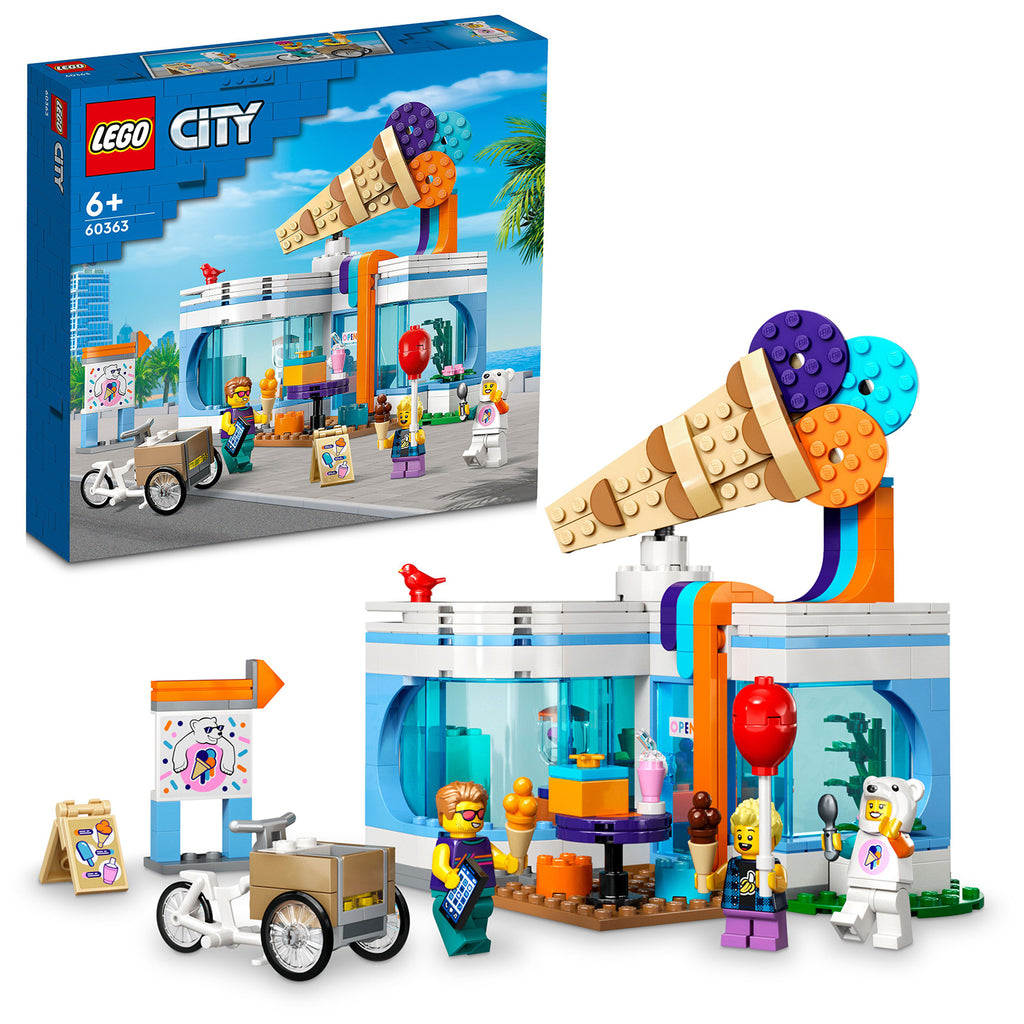 LEGO® City Ice-Cream Shop - Đồ Chơi Lắp Ráp Tiệm Kem Thành Phố 60363 LEGO - ảnh 1 - Lego