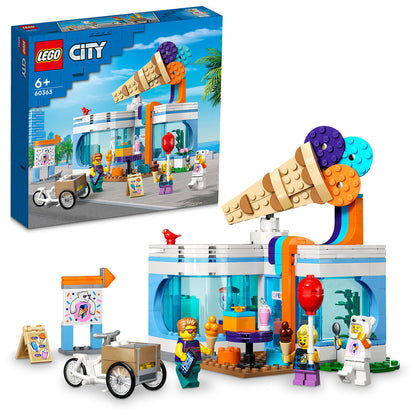 LEGO® City Ice-Cream Shop - Đồ Chơi Lắp Ráp Tiệm Kem Thành Phố 60363 LEGO - ảnh 1 - Lego